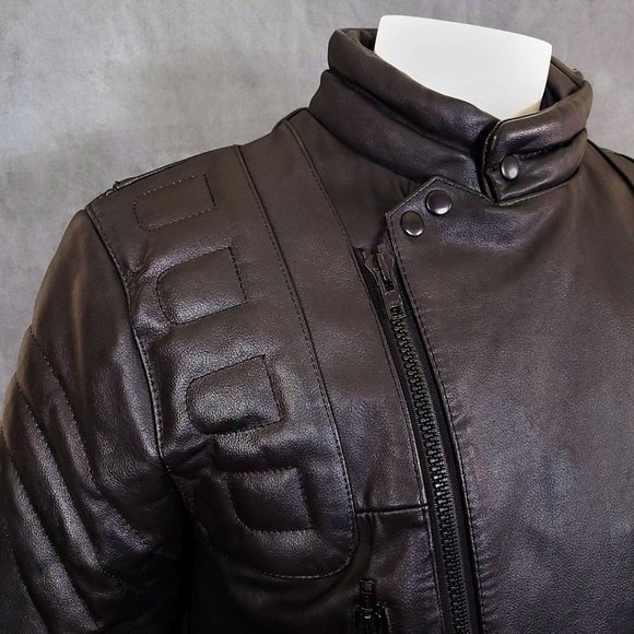 Vintage Leather Motorcycle Jacket | Open Road Collection - Picture 8 of 15